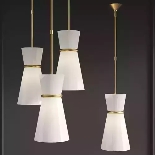 Clarkson Small Single Pendant Gold