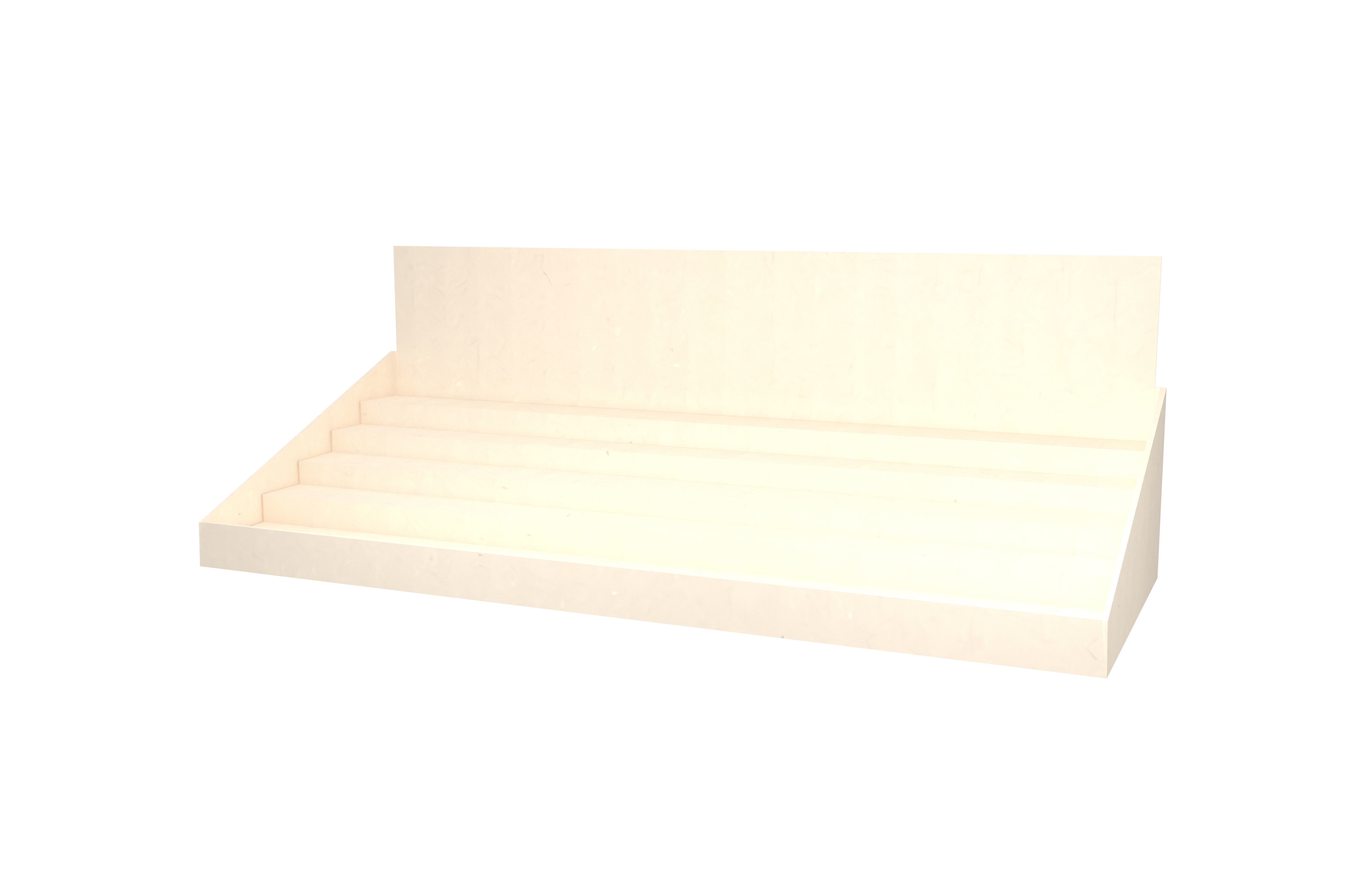 Product Display Stand Cardboard v3 003 Low-poly 3D model_1