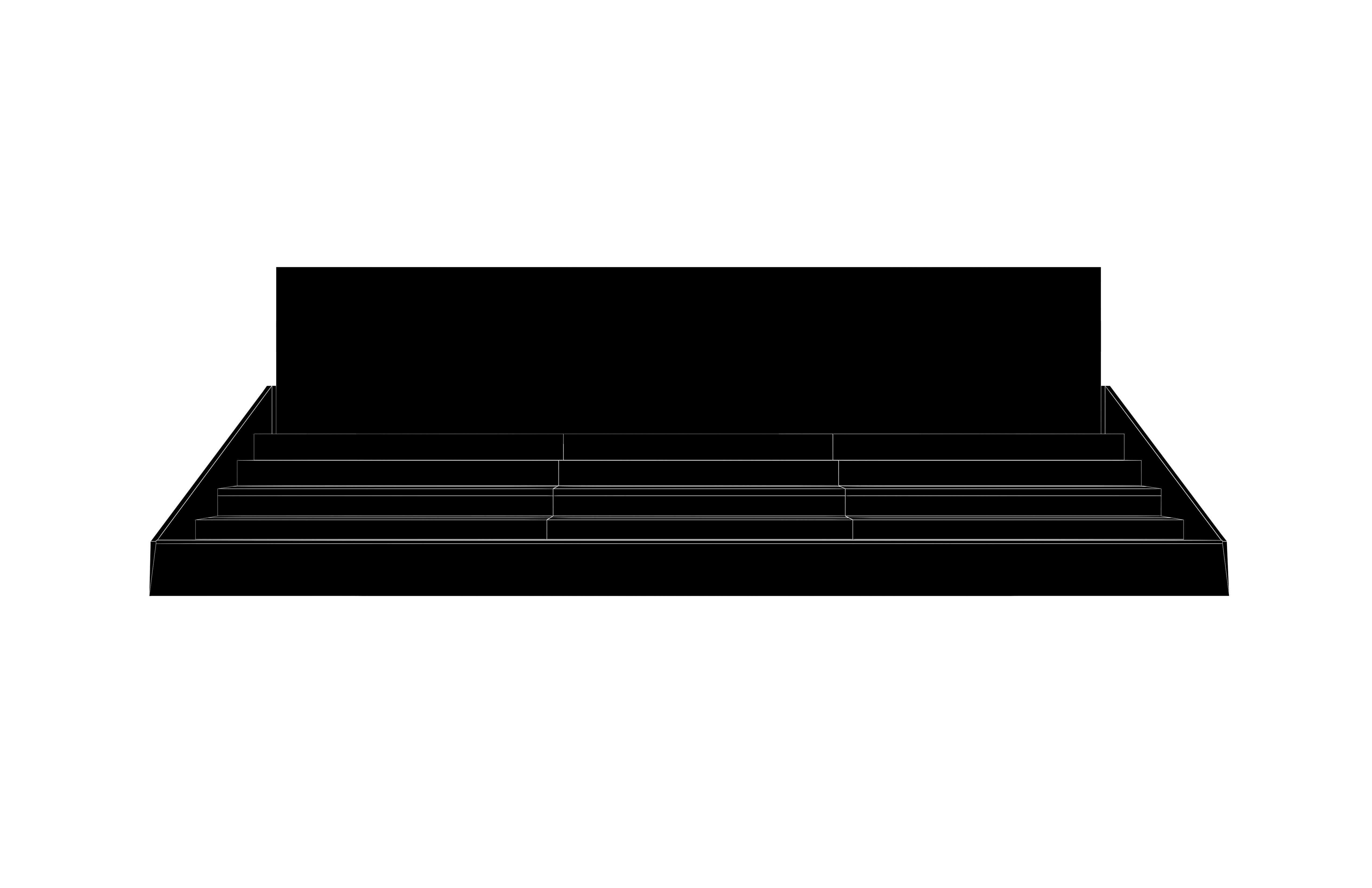 Product Display Stand Cardboard v3 003 Low-poly 3D model_5