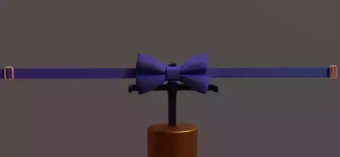 Bow tie 3d photorealistic model