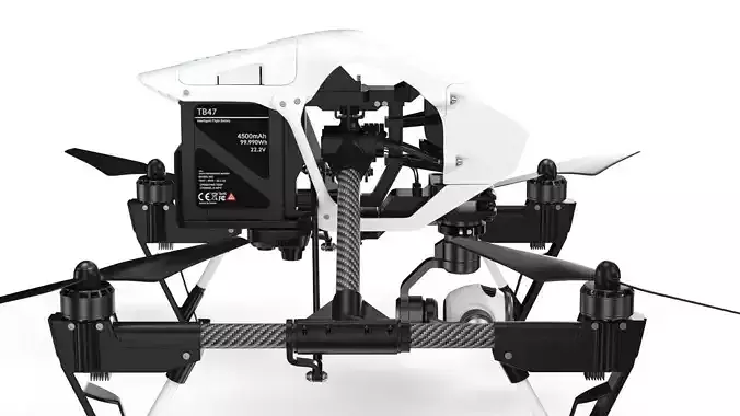 DJI Inspire - Element 3D 3D model