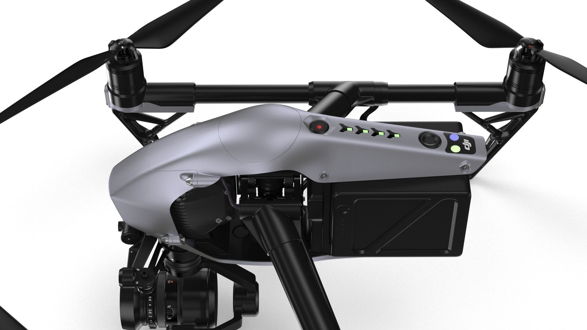 DJI Inspire 2 - Element 3D 3D model_12