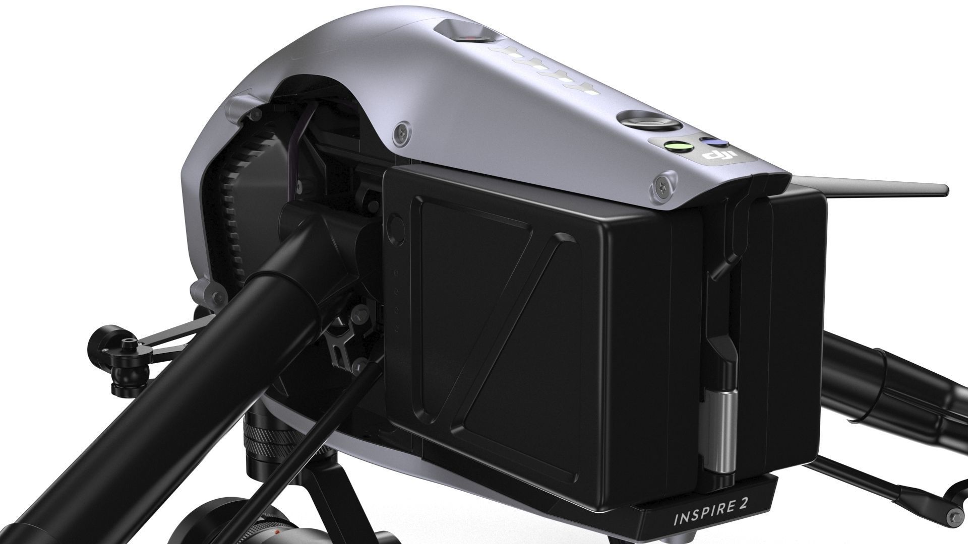 DJI Inspire 2 - Element 3D 3D model_17