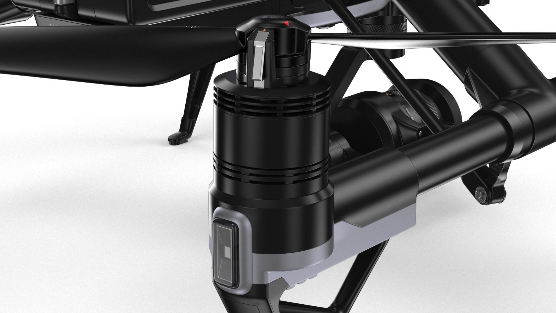 DJI Inspire 2 - Element 3D 3D model_10