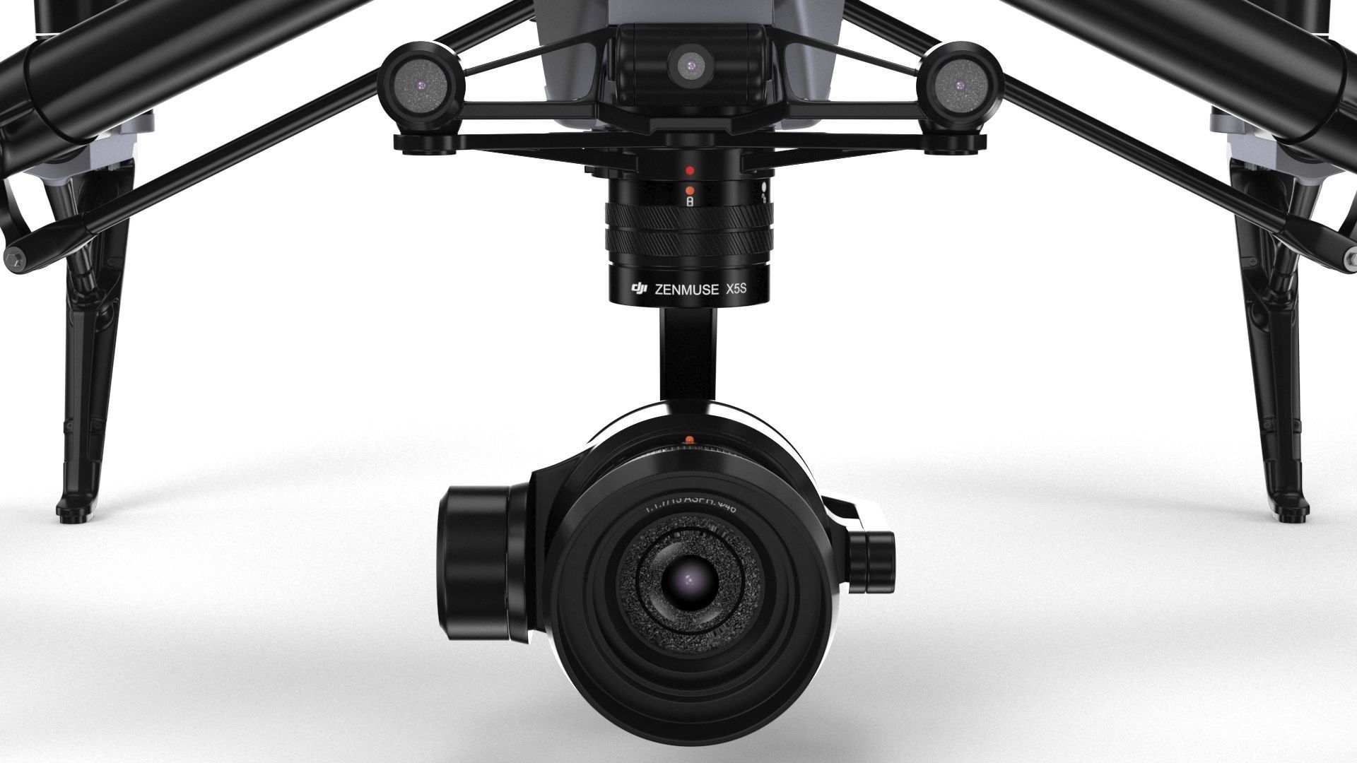 DJI Inspire 2 - Element 3D 3D model_16