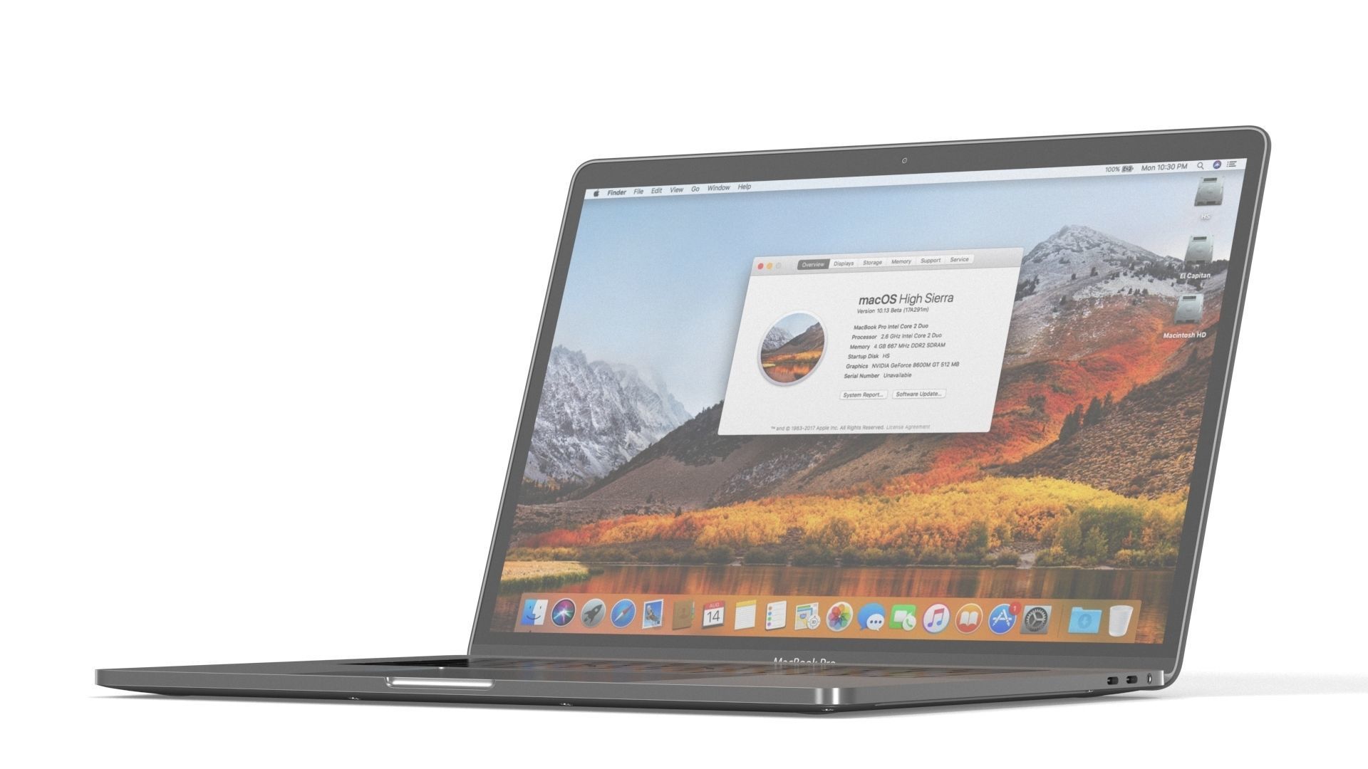 Apple Macbook Pro 15 3D model_2