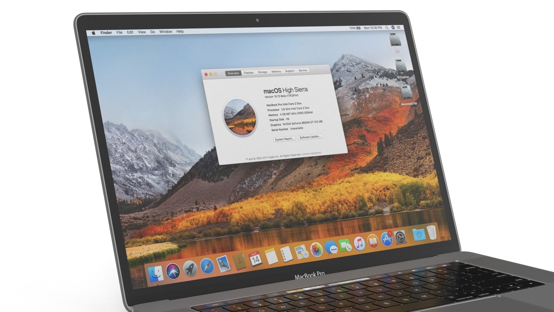 Apple Macbook Pro 15 3D model_10