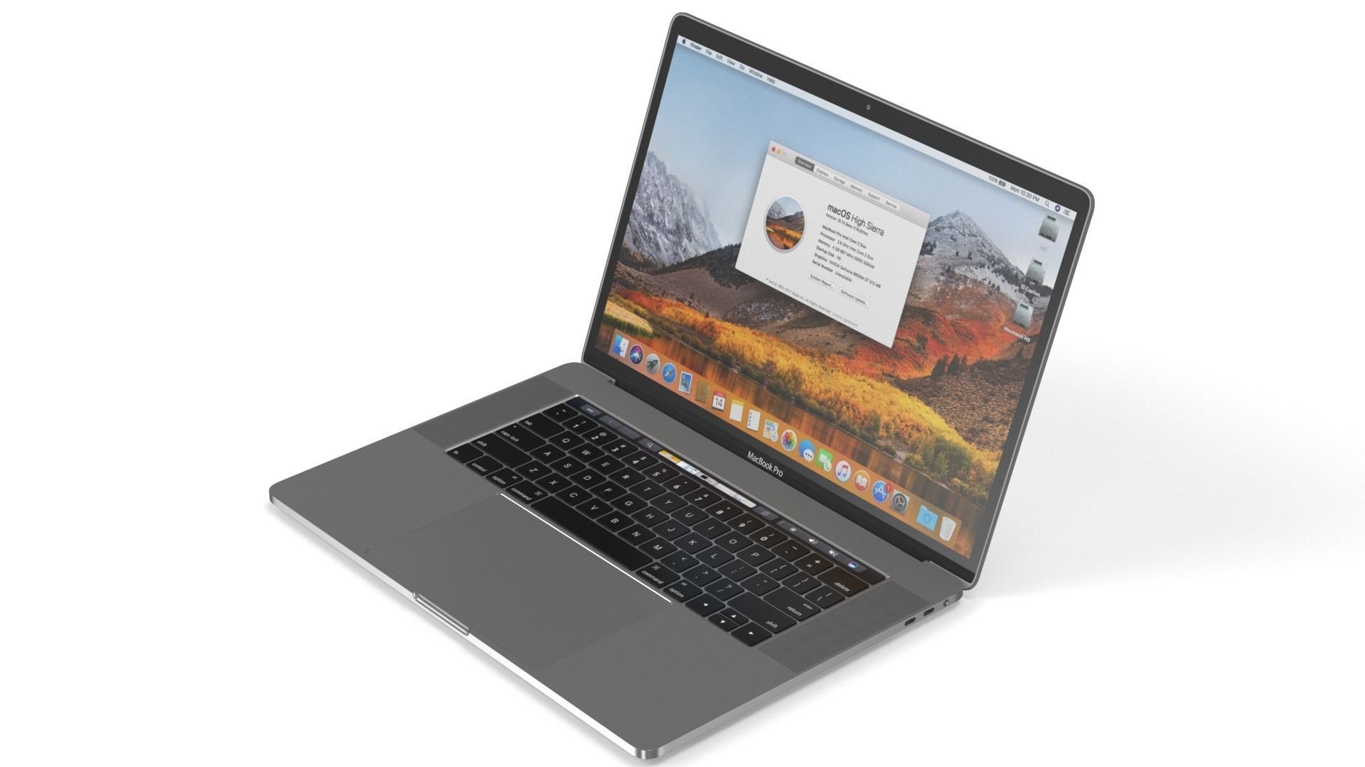 Apple Macbook Pro 15 3D model_3