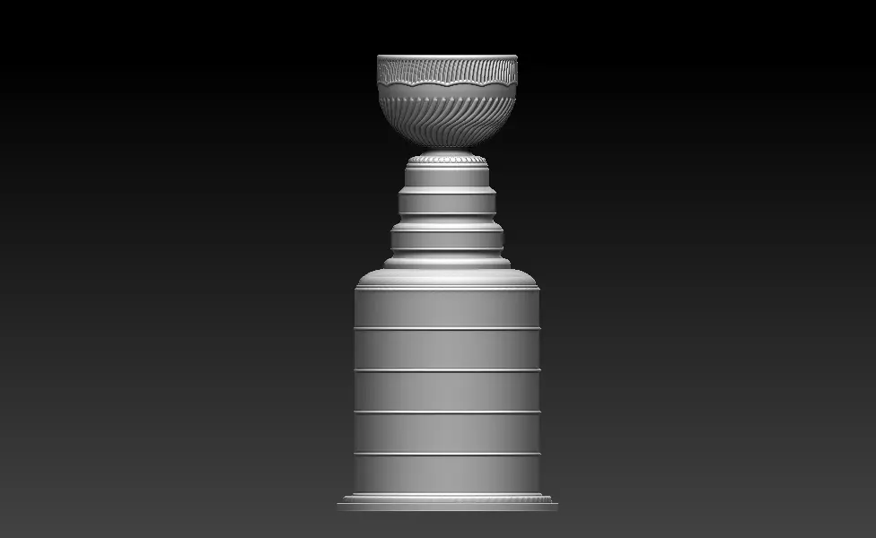 The Stanley Cup - NHL - CNC wood 3D print model_0