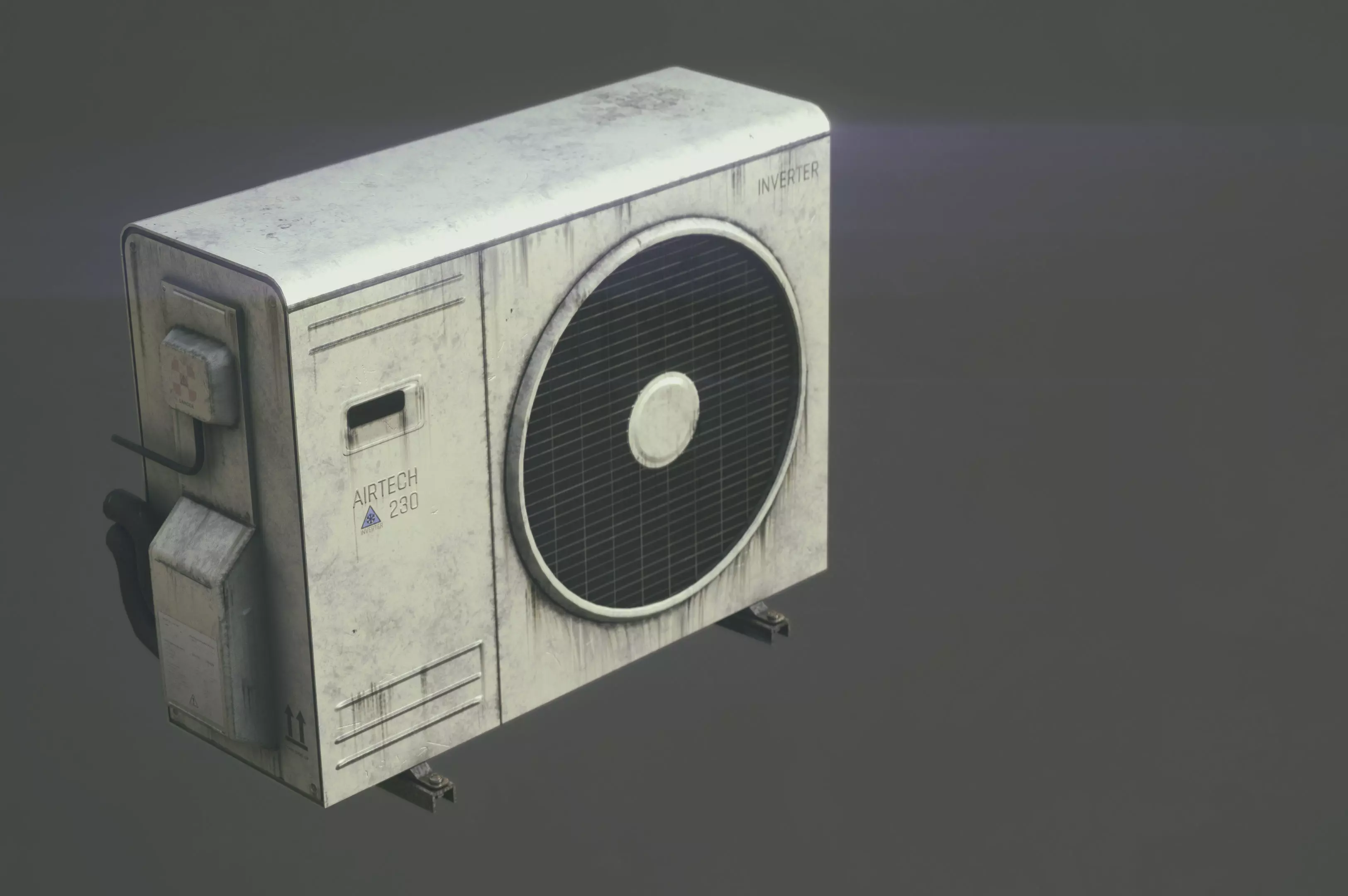 AIR CONDITIONER Low-poly 3D model