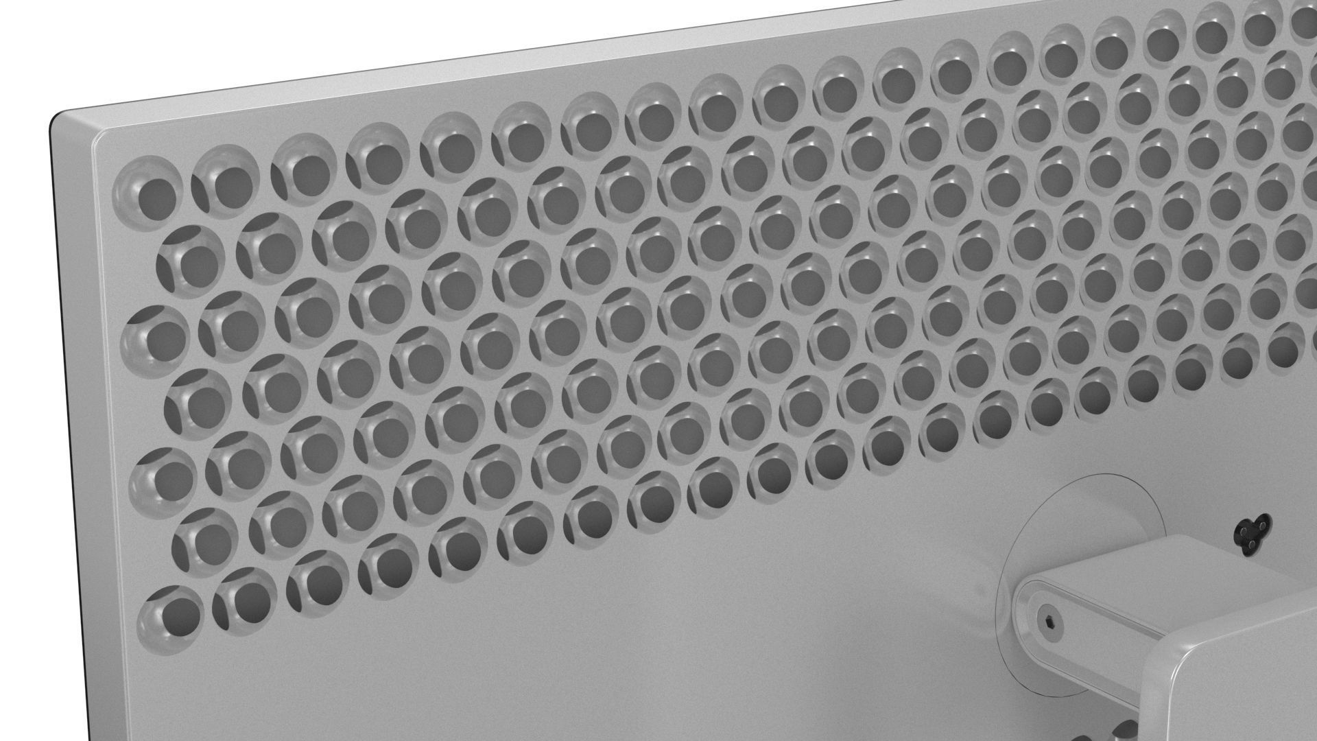 Apple Mac Pro with Display XDR - Element 3D 3D model_8