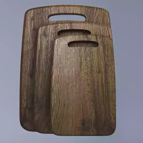 William Sonoma Cutting Boards in AGED WHITE OAK