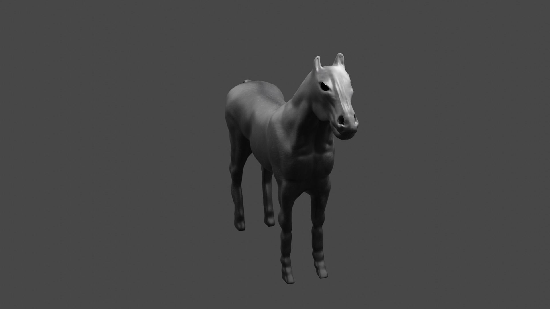 HIGH QUALITY HORSE 3D model_2