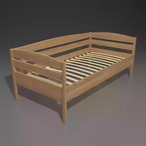 3D Model Bed for a childrens
