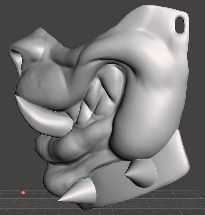 Bulldog Mask STL File Halloween Cosplay cartoon 3D print model 3D print model_3