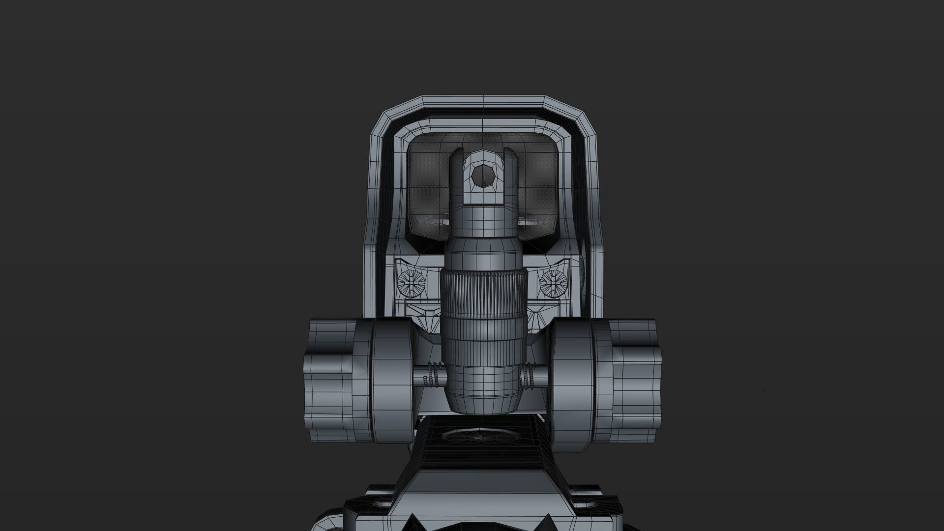 FN SCAR-H 3D Model With Equipments 3D model_47