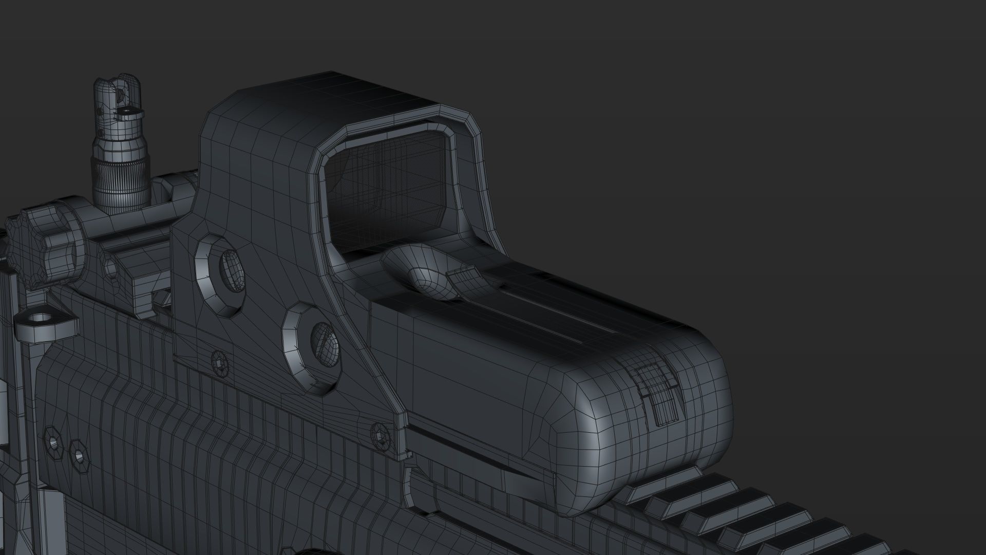 FN SCAR-H 3D Model With Equipments 3D model_19