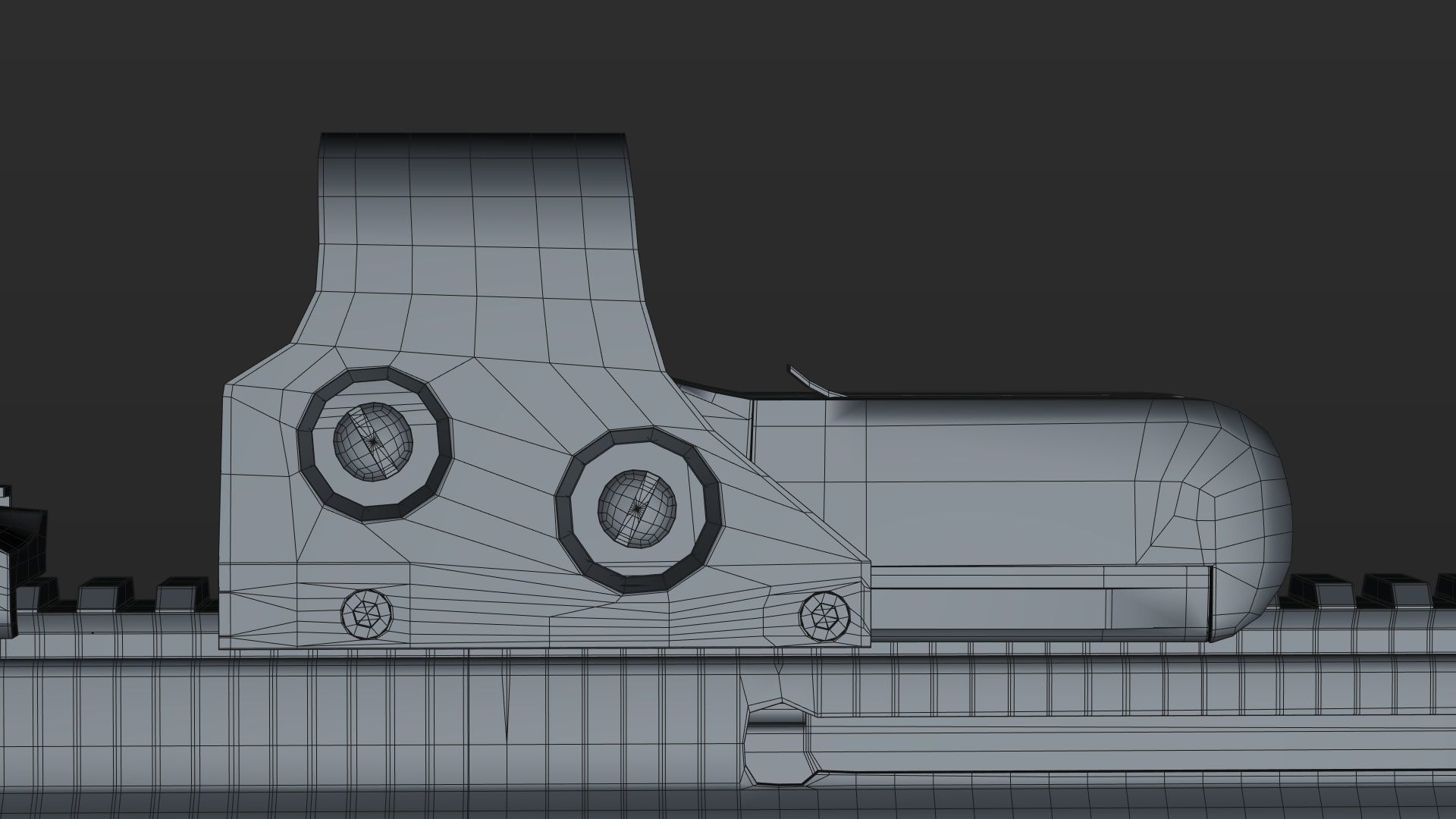 FN SCAR-H 3D Model With Equipments 3D model_18