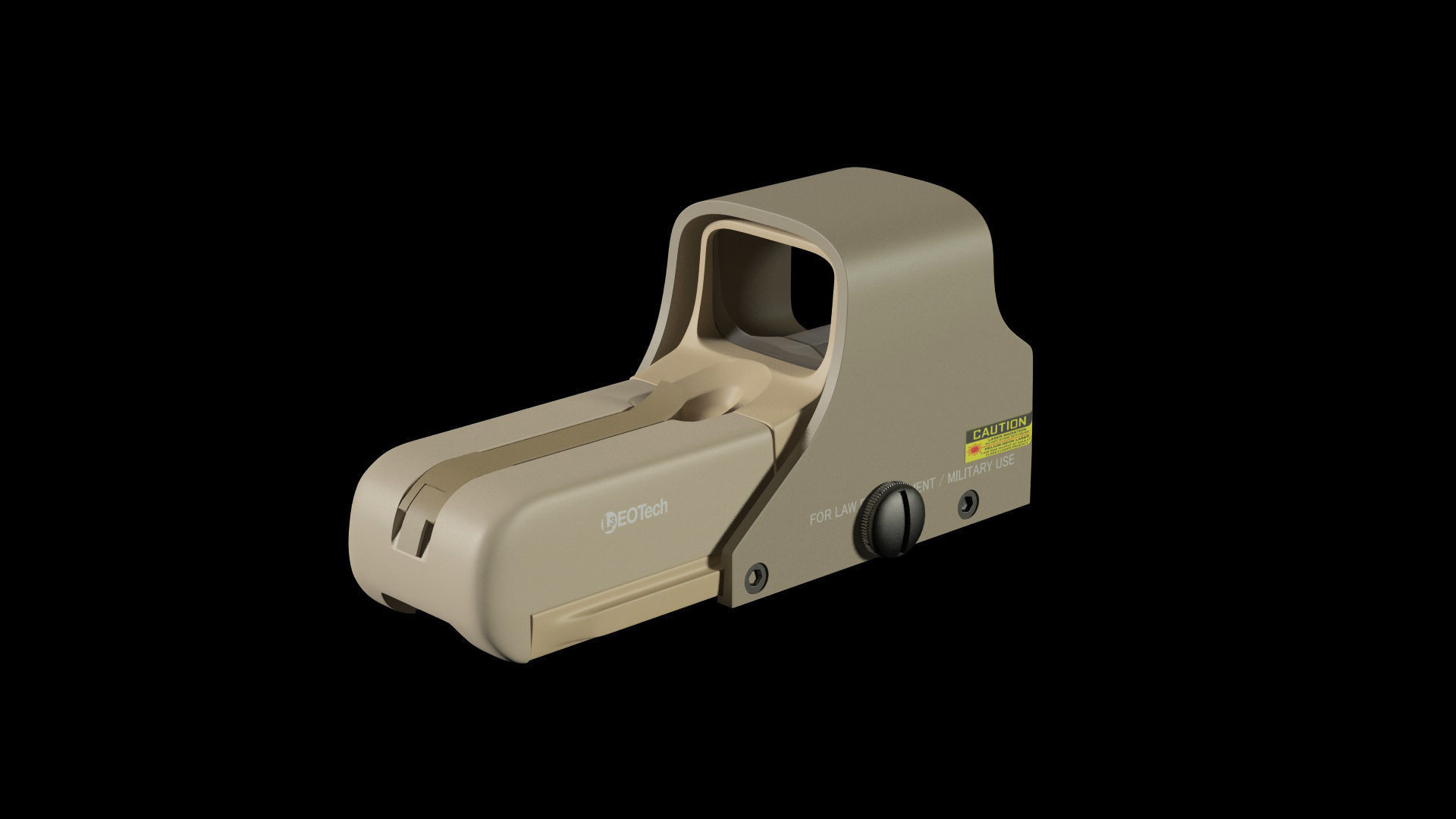 FN SCAR-H 3D Model With Equipments 3D model_8