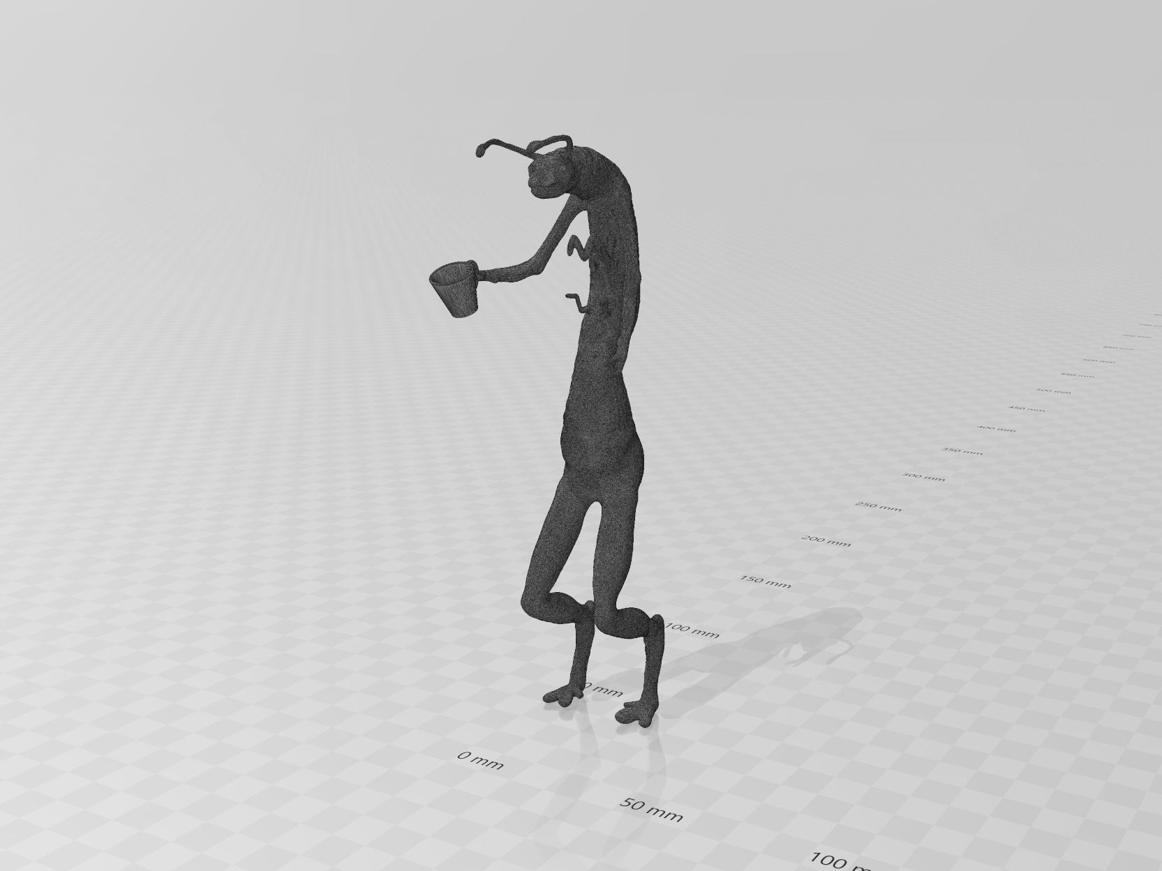 MIB Worm Guy 3D print model_10