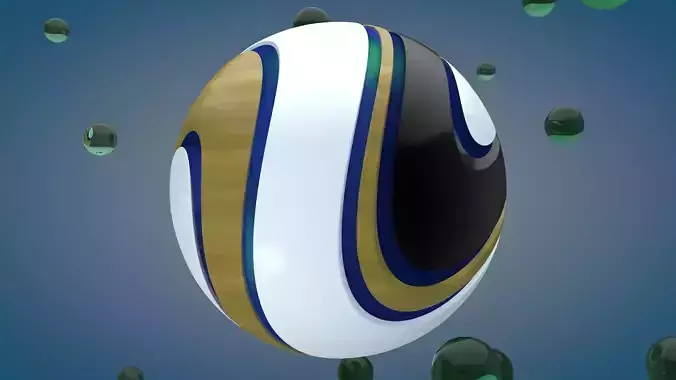 Abstract Sphere 3D model