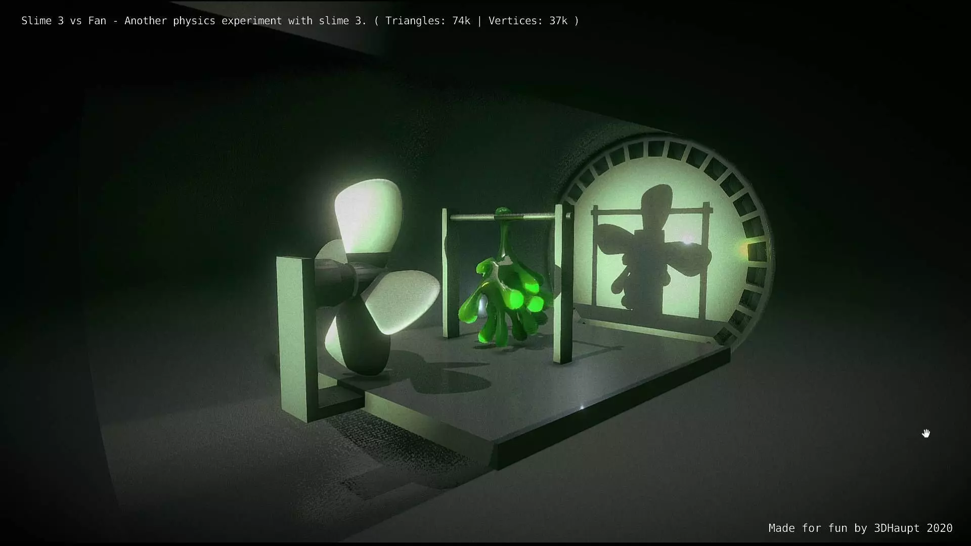 Slime 3 vs Fan Free 3D model