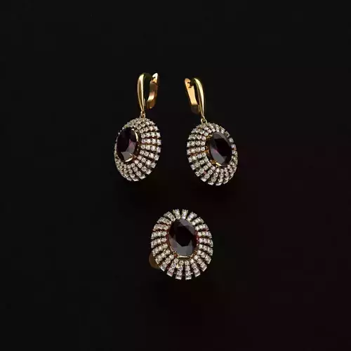 Ring and Earrings 