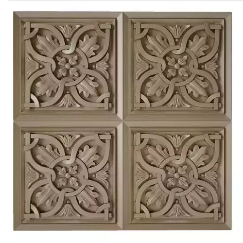 Decorative panel 7 3D model