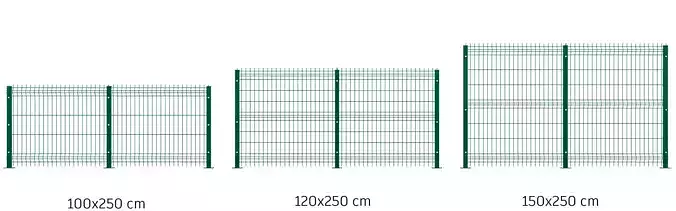 Fence three wire fences