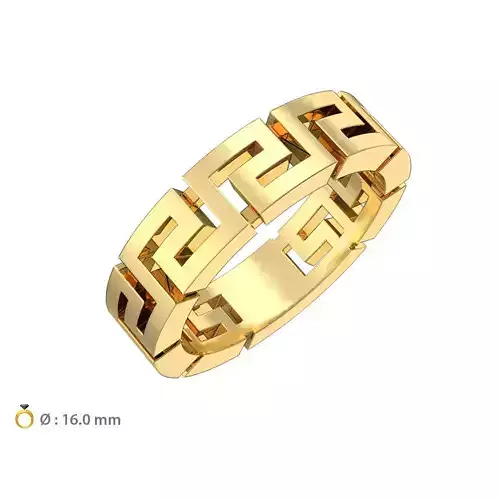 N201 Greek ring R16