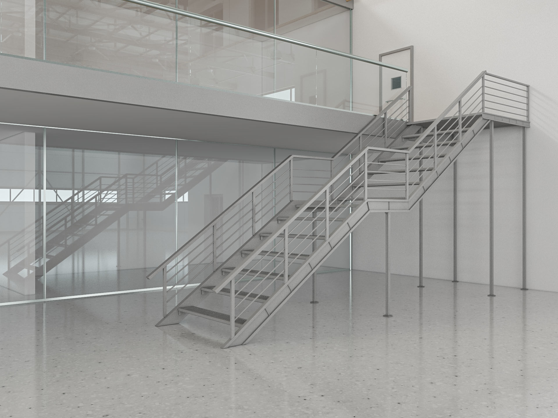 Aircraft Hangar 3D model_5