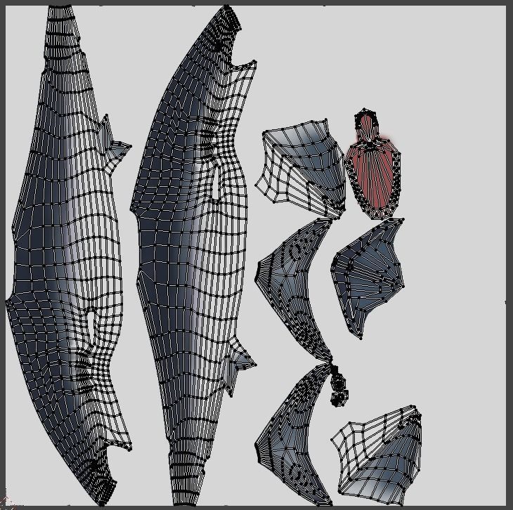 Mako Shark Low-poly 3D model_35