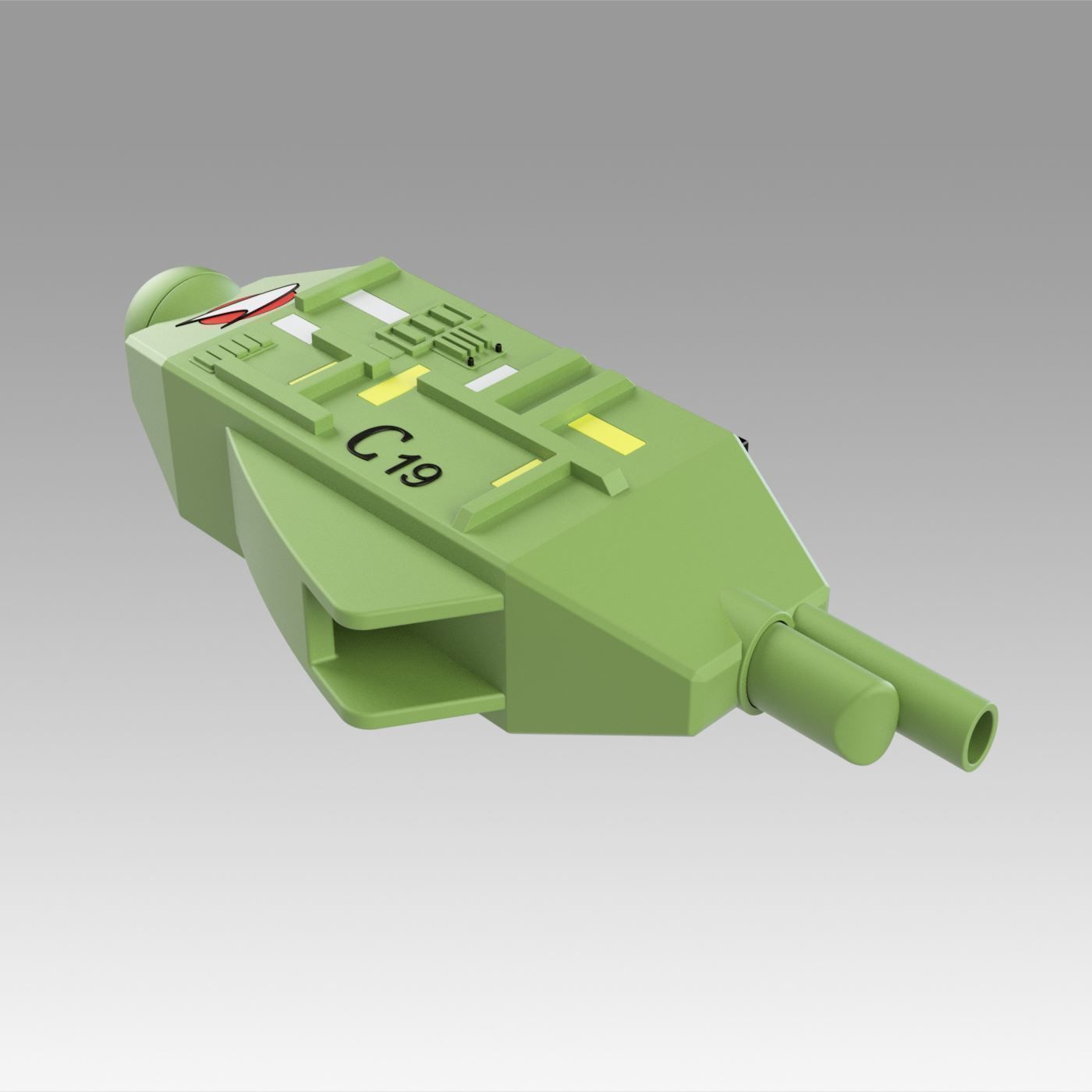 Star Trek The WrathKhan Hero Electronic Boatswains Whistle 3D model 3D printable CGTrader