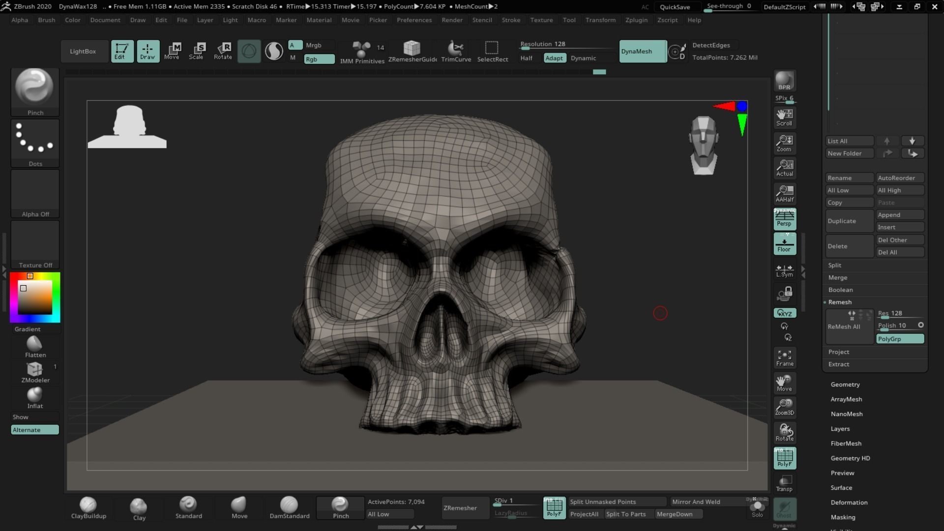 skull  FREE Free 3D model_3