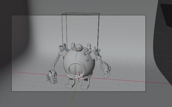 Model 3D of Blitzcrank character Low-poly 3D model_4