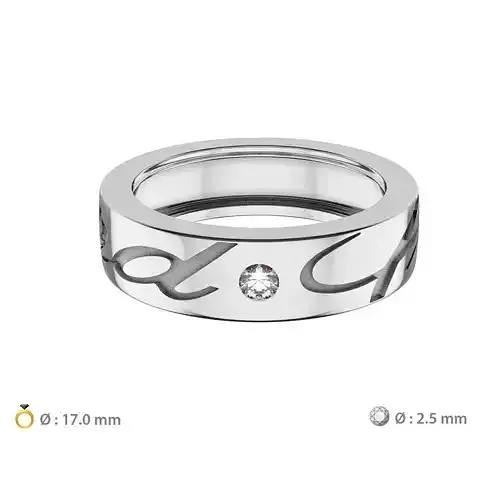 N068 Fashionable female wedding ring