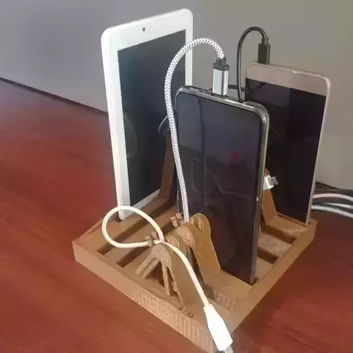 Multi docking station for cell phones tablets and kindle