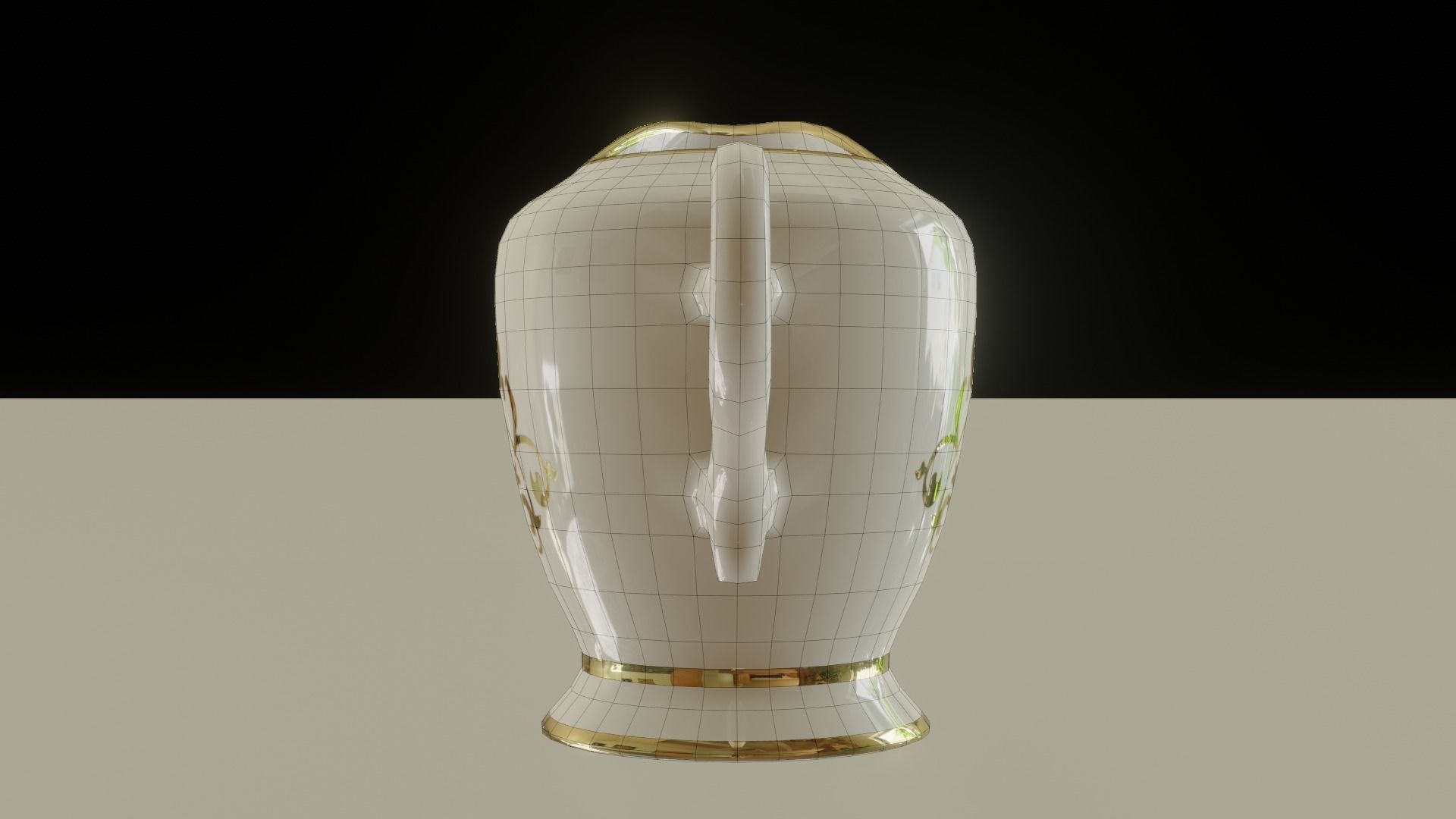 Gravy boat Free 3D model_9