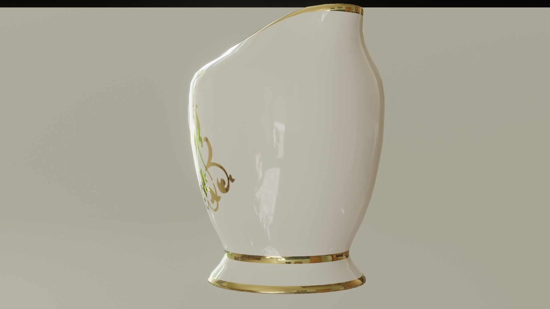 Gravy boat Free 3D model_3