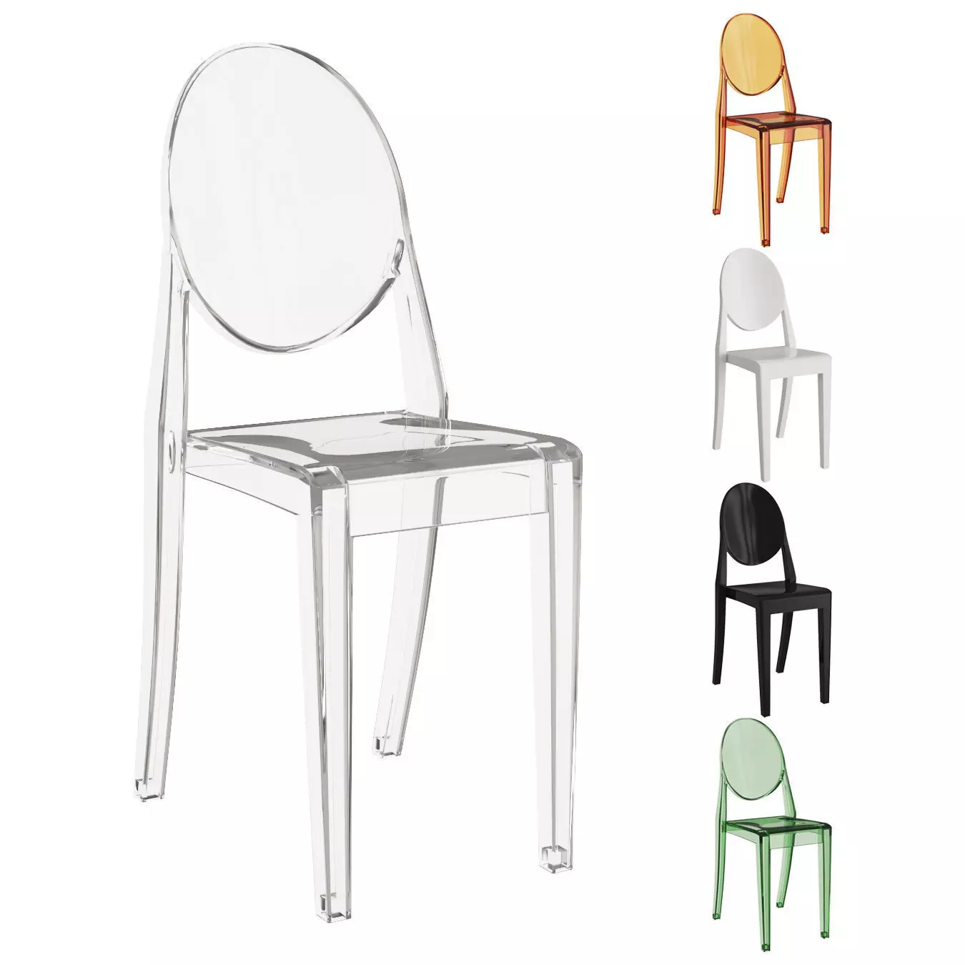 Victoria ghost 3D model_0