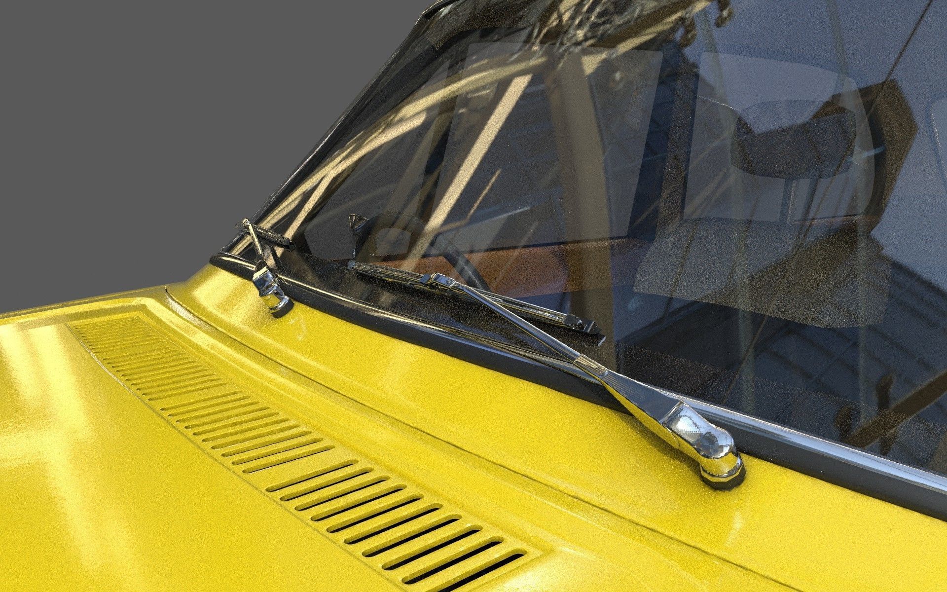 Triumph Dolomite Sprint PBR Textured Free low-poly 3D model_5