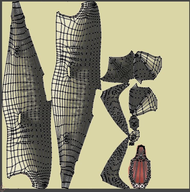 Tiger Shark Low-poly 3D model_35