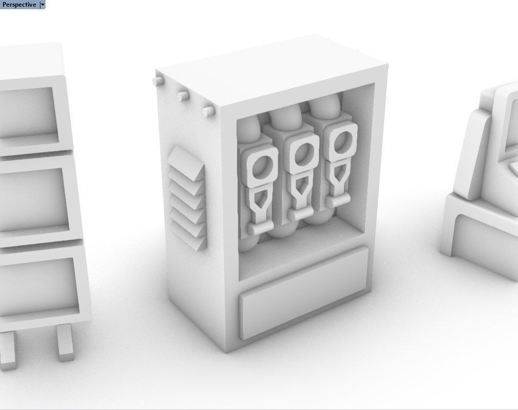 Control Panels and Consoles Pack 3D print model_20