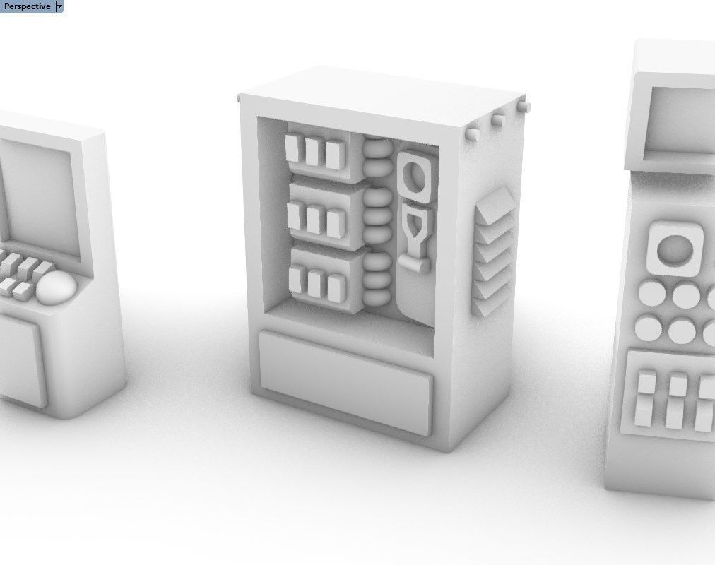 Control Panels and Consoles Pack 3D print model_13