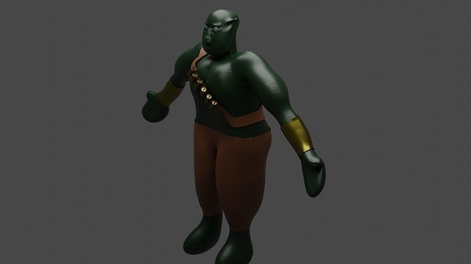  ogar  modle Free low-poly 3D model