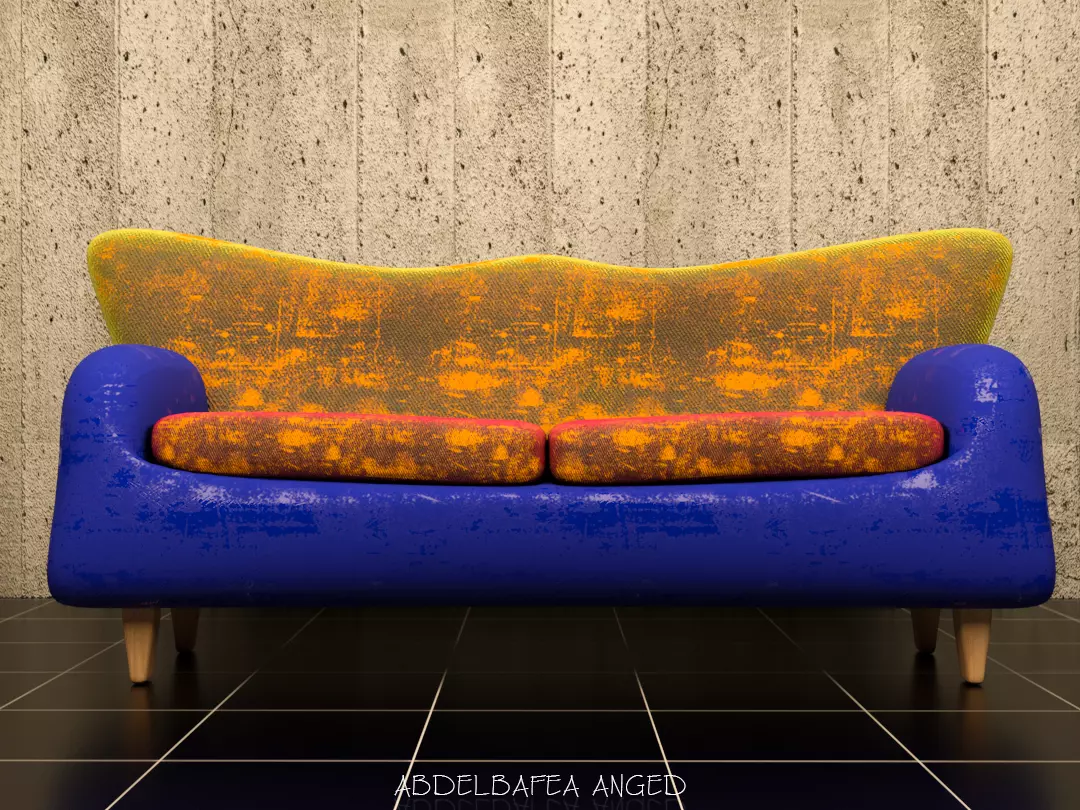 Sofa Designing Free 3D model