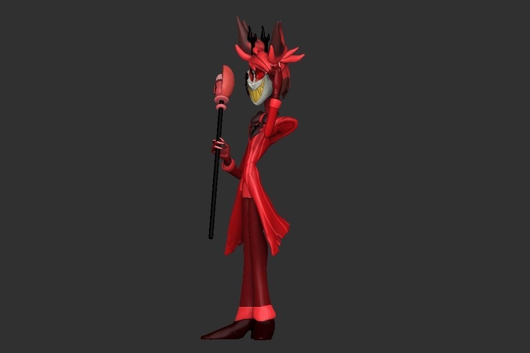 Alastor Hazbin Hotel 3D print model_2