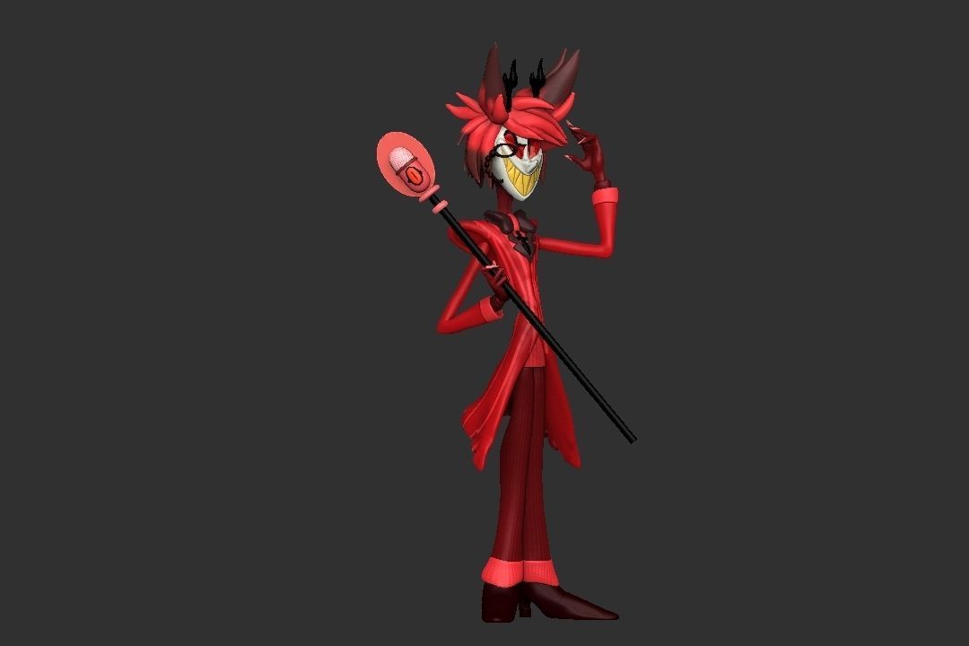 Alastor Hazbin Hotel 3D print model_1