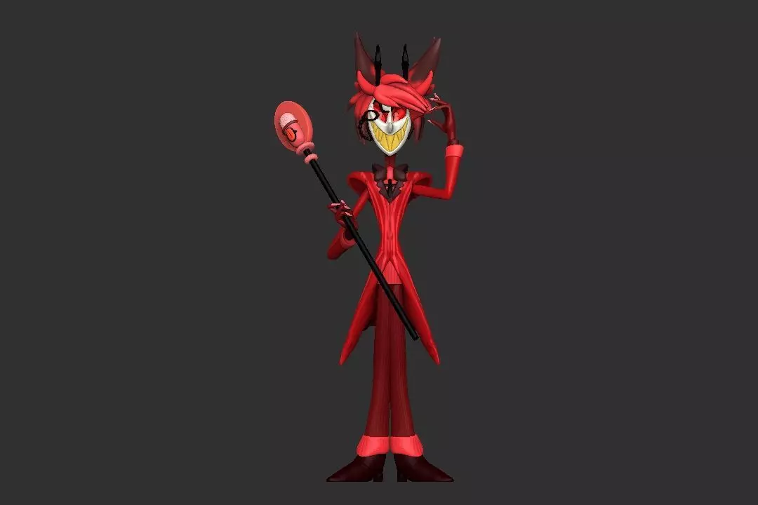Alastor Hazbin Hotel 3D print model_0