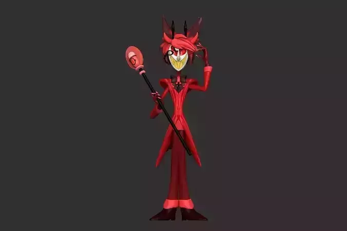 Alastor Hazbin Hotel 3D print model
